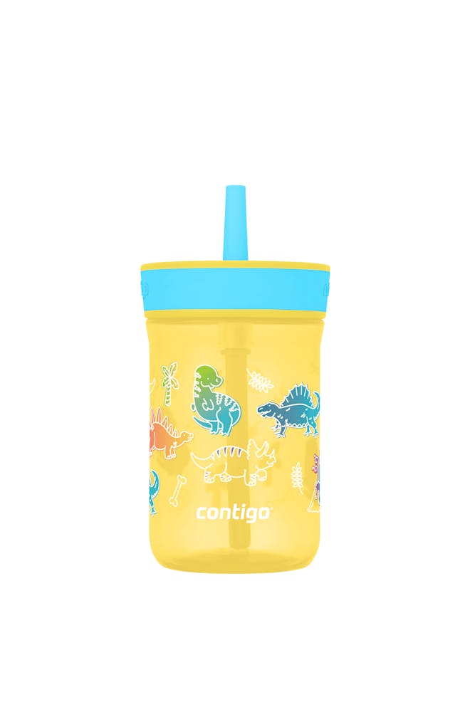 Kids’ Leighton Straw Tumbler with Spill-Proof Leak-Proof Lid, 14oz G7