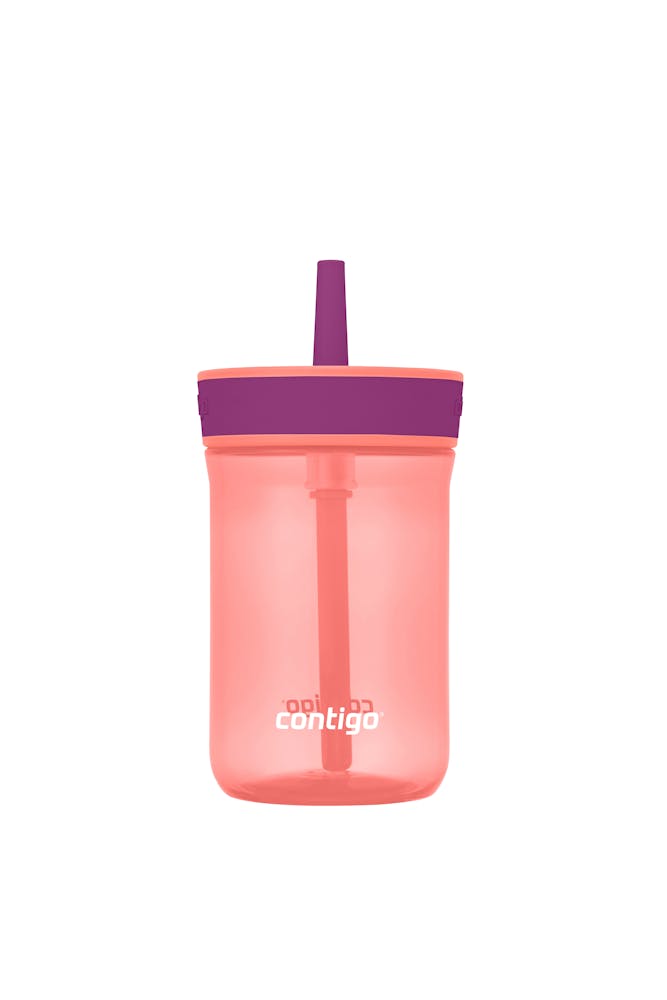 Kids’ Leighton Straw Tumbler with Spill-Proof Leak-Proof Lid, 14oz G7
