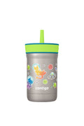 Kids Leighton Spill-Proof Stainless Steel Tumbler with Straw, 12oz U3