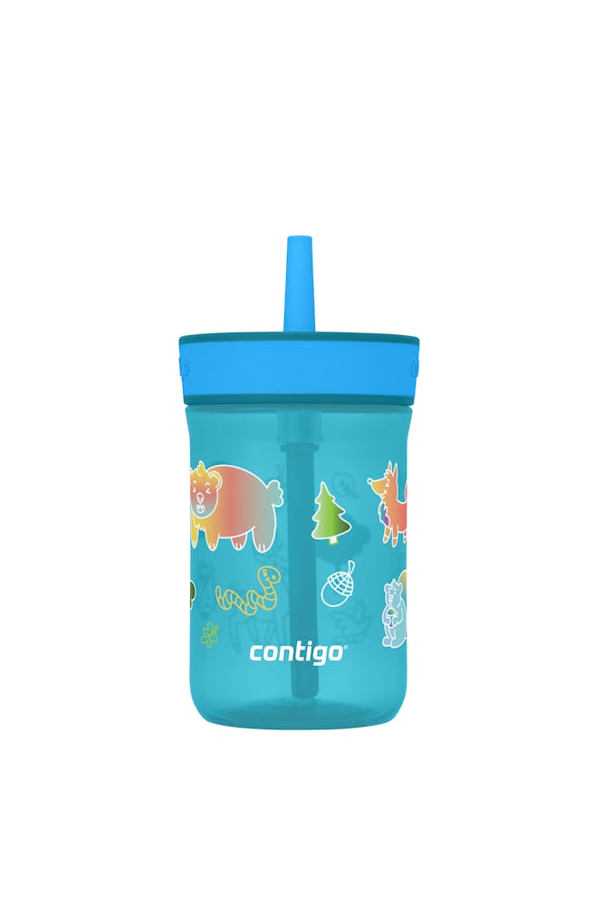 Kids’ Leighton Straw Tumbler with Spill-Proof Leak-Proof Lid, 14oz G7
