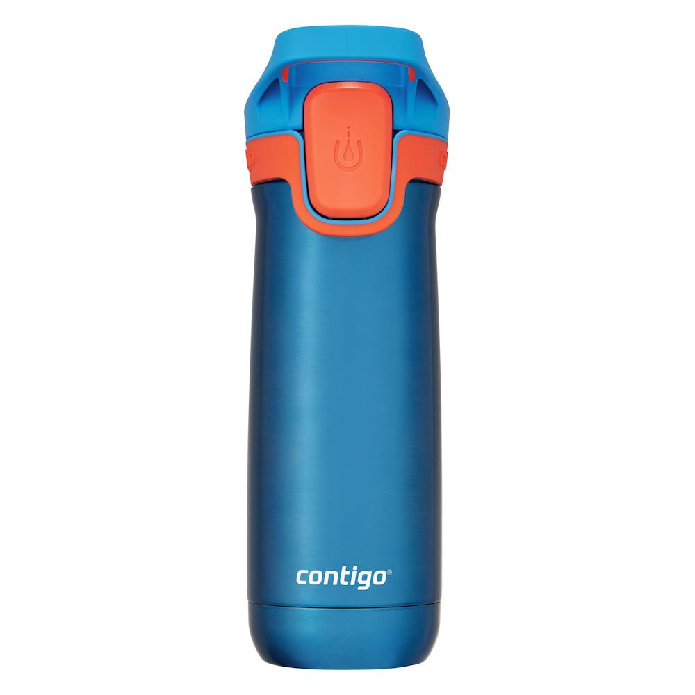 Kids’ Casey Stainless Steel Water Bottle with Spill-Proof Leak-Proof Lid, 13oz W6