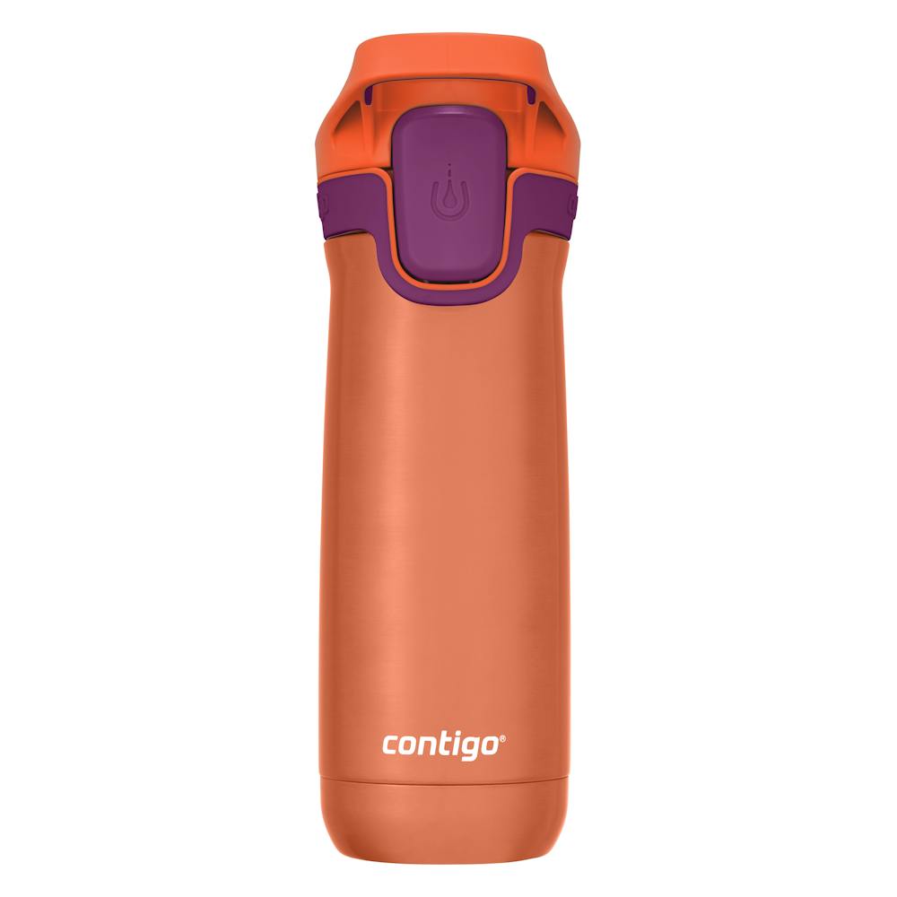 Kids’ Casey Stainless Steel Water Bottle with Spill-Proof Leak-Proof Lid, 13oz W6